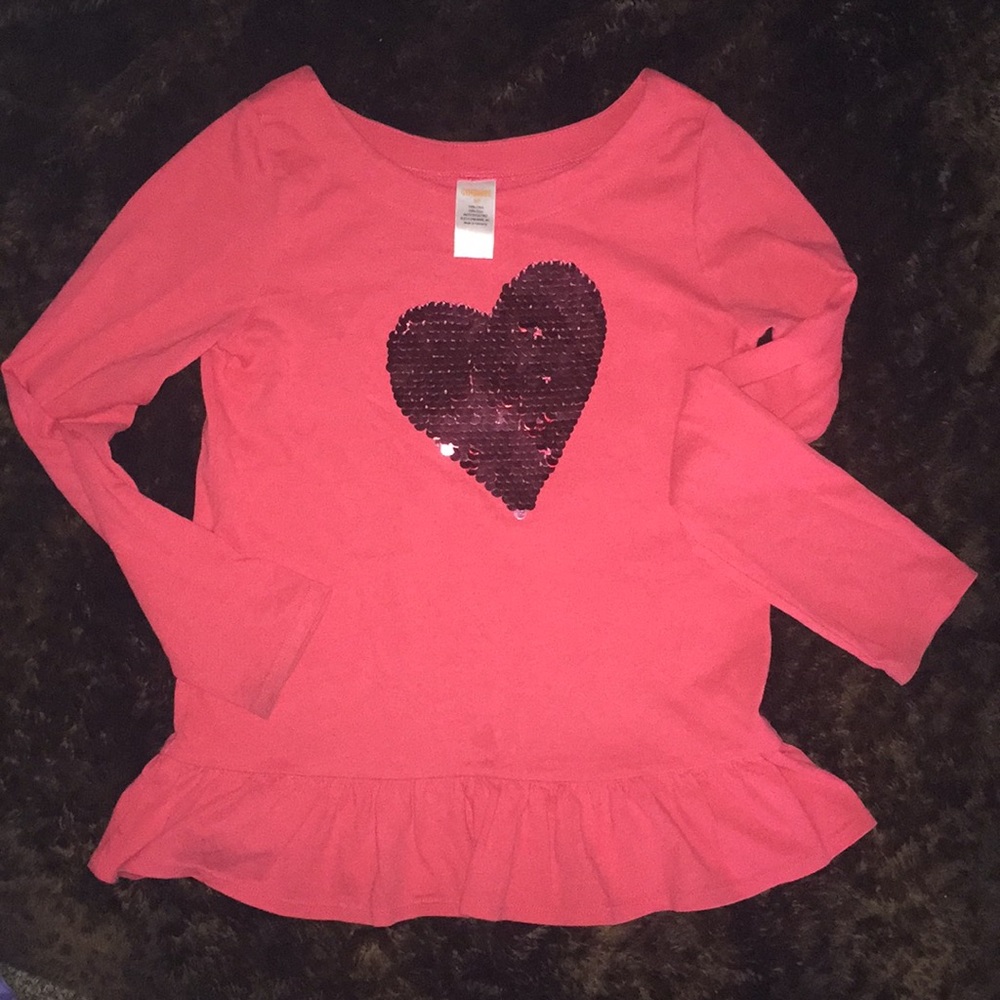 Girls 10 Gymboree heart tunic